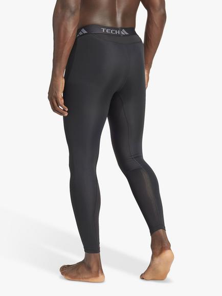 adidas Men's AEROREADY Techfit Training Long Tight, Black - view 2, Black