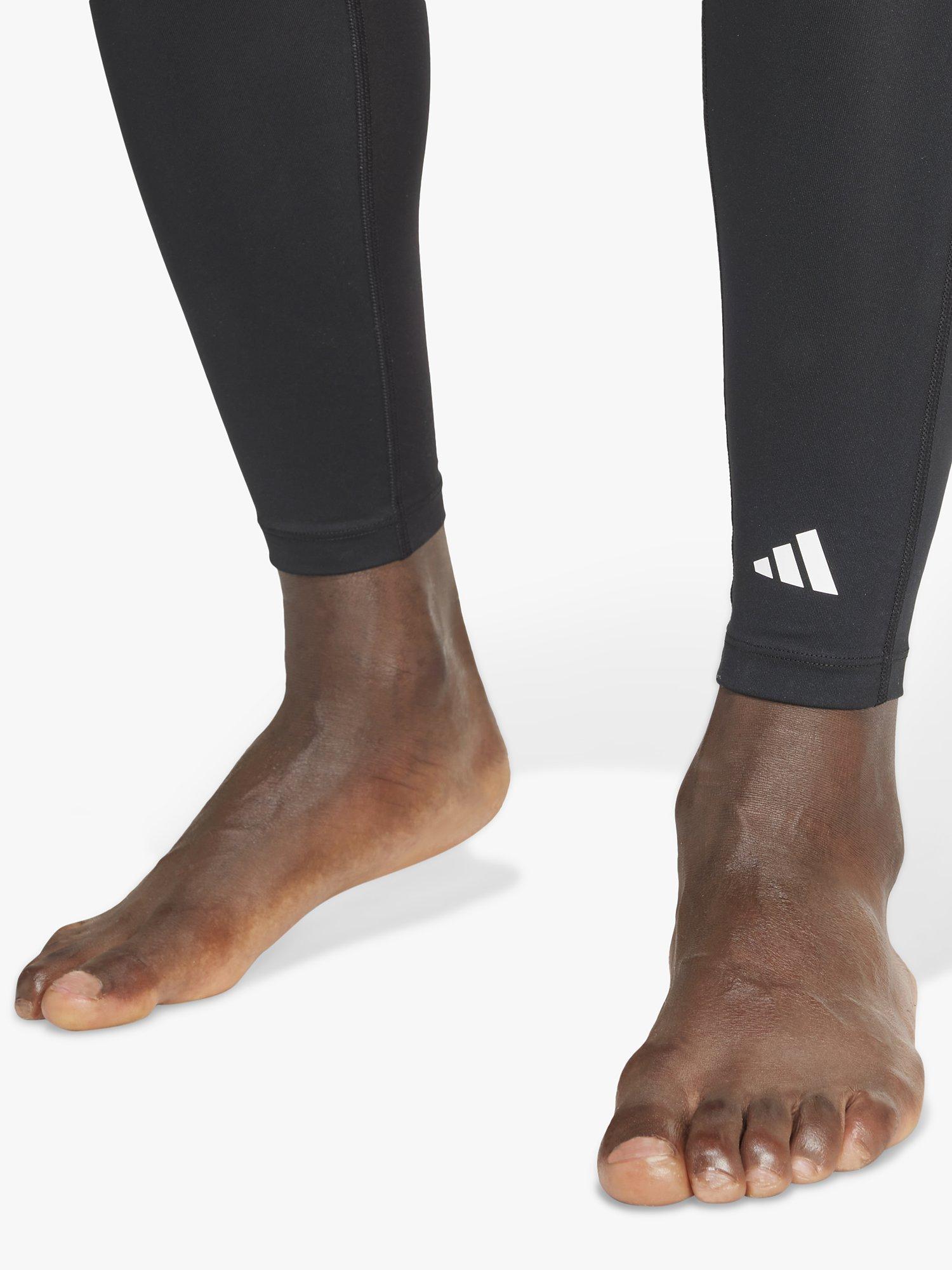 Product image 3 of 6, which shows adidas Men's AEROREADY Techfit Training Long Tight, Black, L