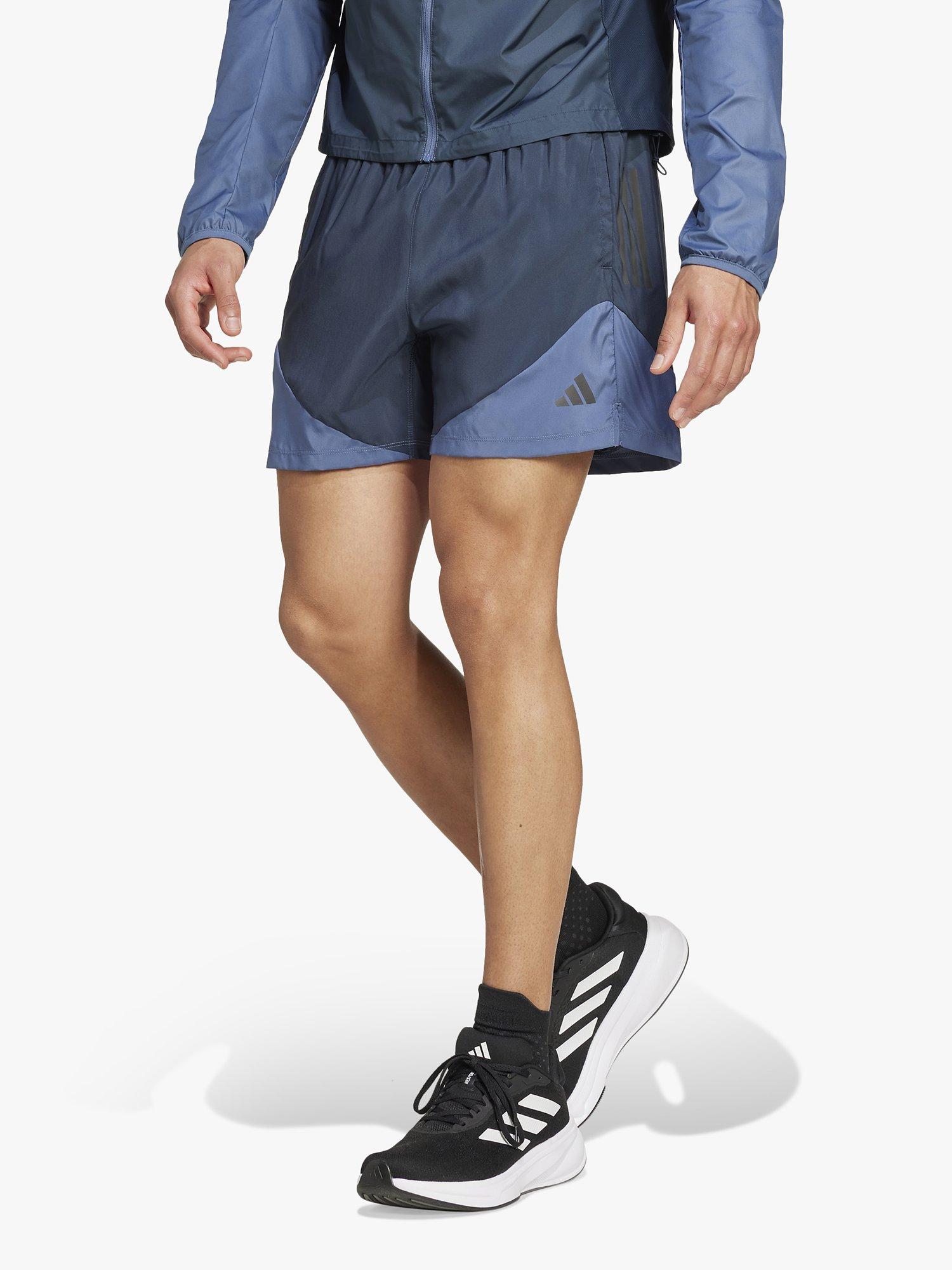 adidas Men s Own The Run Base Aeroready Shorts Aurora Ink