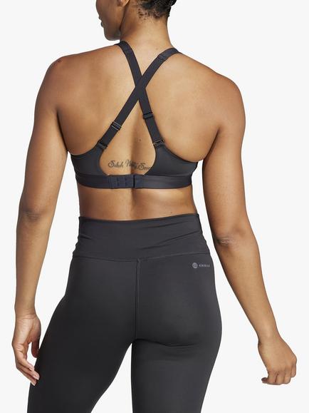 adidas Women's AEROREADY Training High Support Bra, Black - view 2, Black