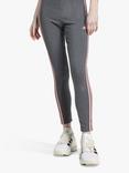 adidas Women's Essentials 3-Stripes Leggings, Dark Grey Heather