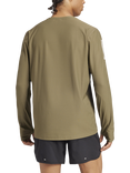 adidas Own The Run Long Sleeve Top, Olive Strata