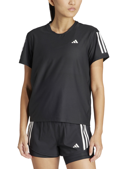 adidas Own the Run AEROREADY T-Shirt, Black, Black