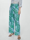 Mango Twist Trousers, Green