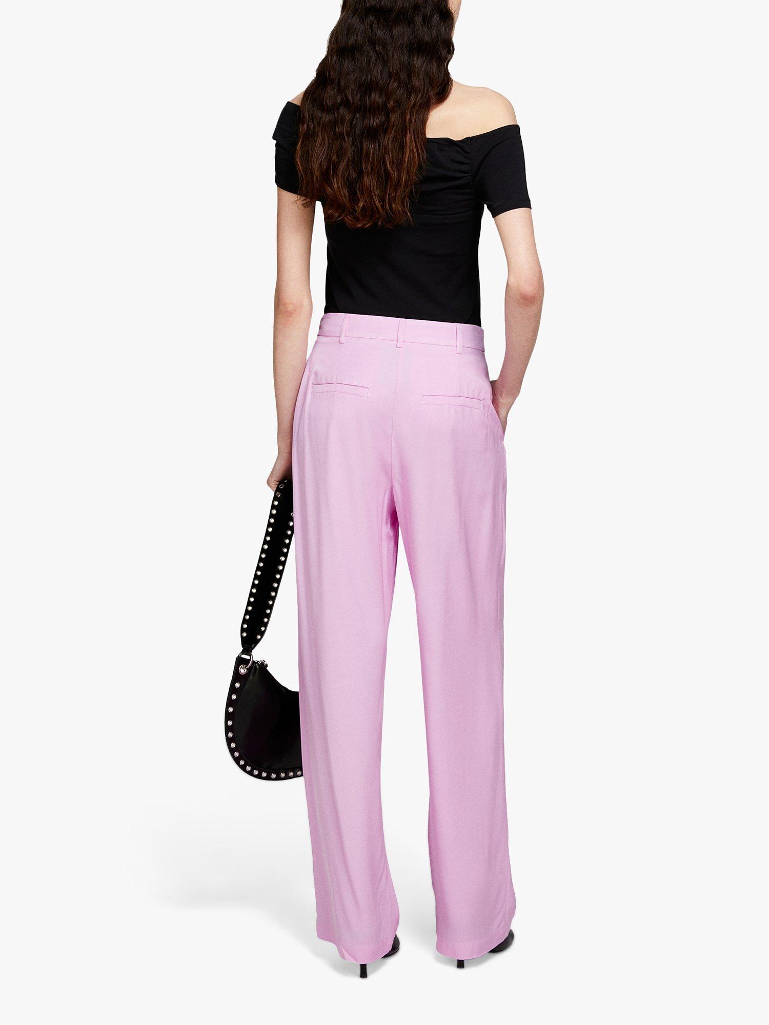 Product image 2 of 5, which shows SISLEY Flared Trousers, Violet, 10
