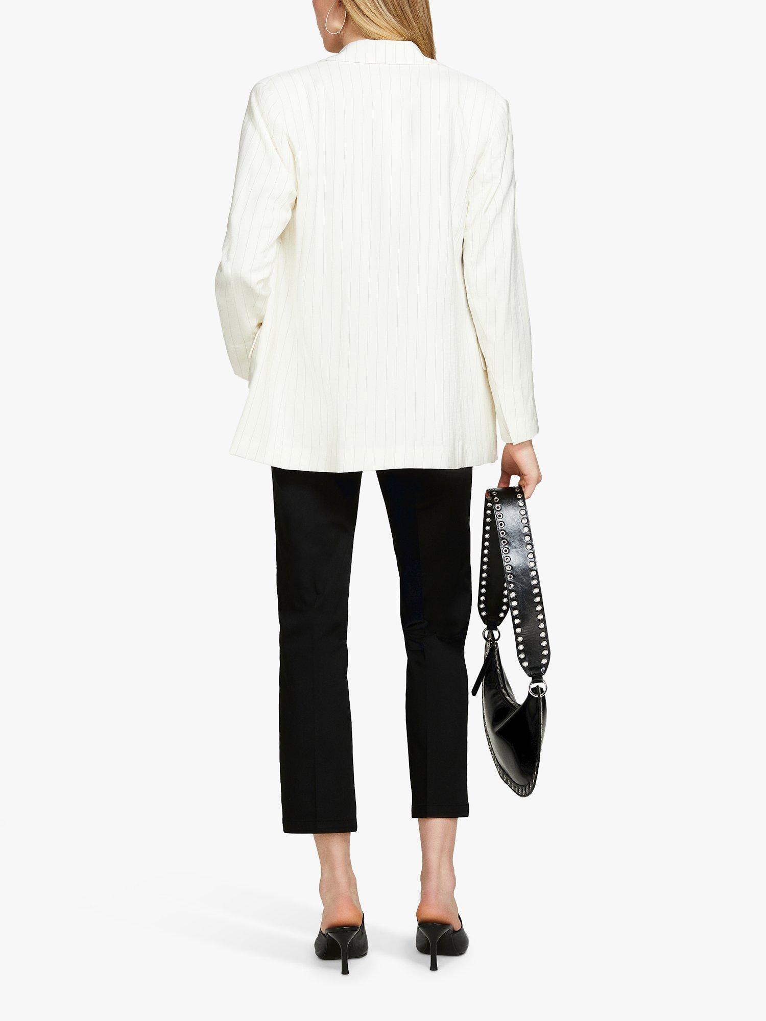 Product image 2 of 5, which shows SISLEY Cotton Slim Fit Trousers, Black, 14