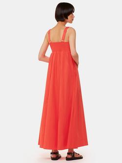 Whistles Anna A-Line Midi Dress - view 2, Red