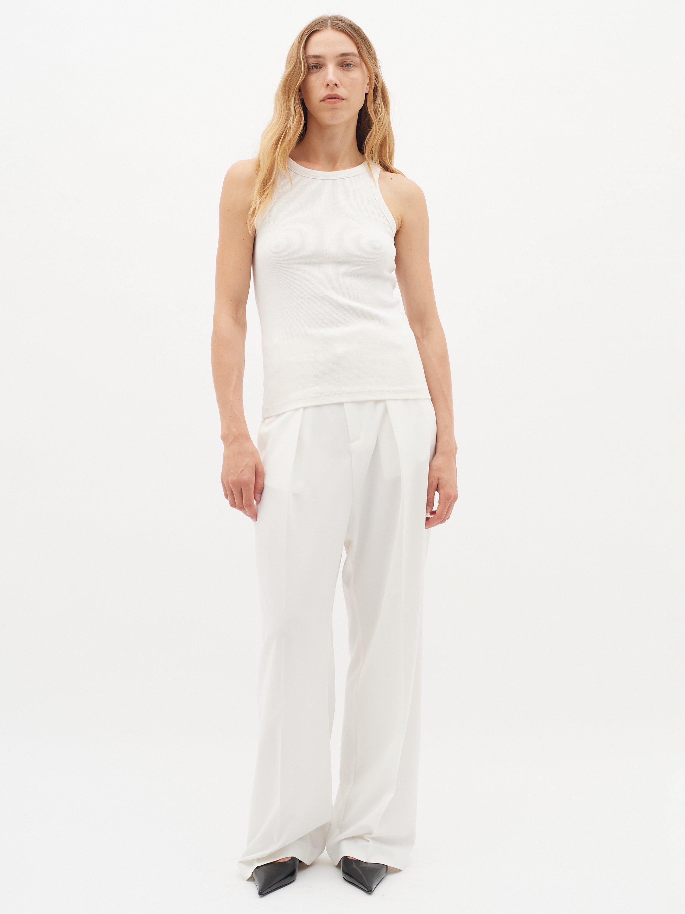 Product image 3 of 6, which shows InWear Lolah Tank Top, White, XS