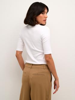 KAFFE Carna T-Shirt - view 2, Optical White