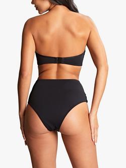 Panache Spirit Ella Bandeau Bikini Top, Black - view 2, Black