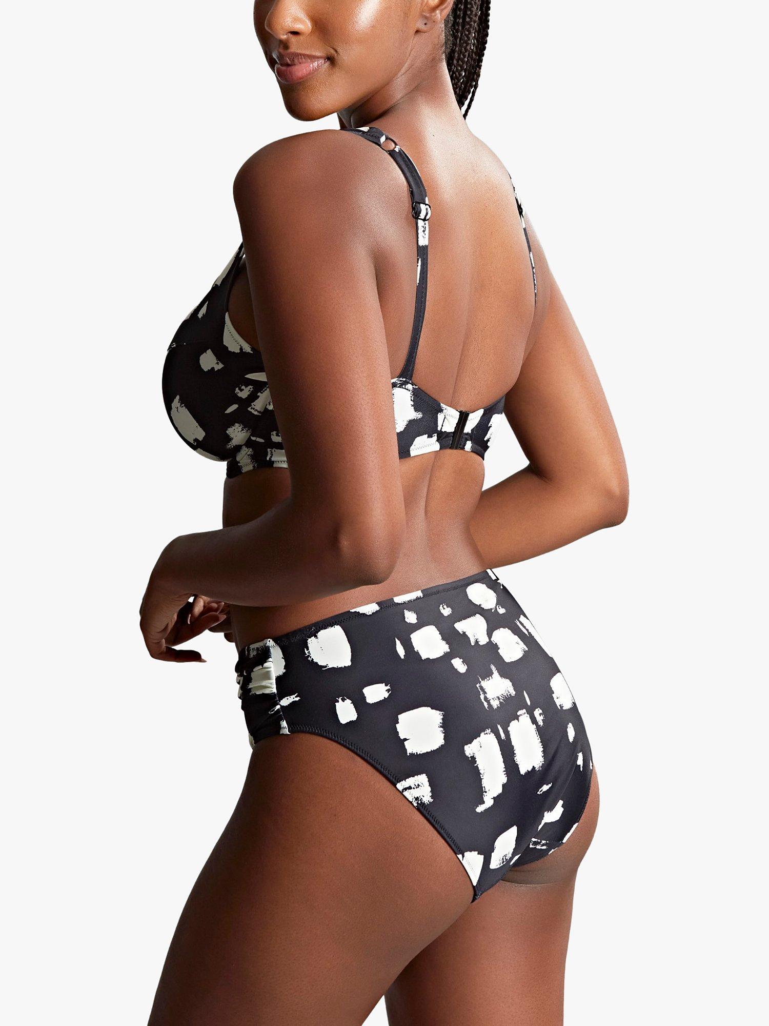 Panache Olivia Full Cup Bikini Top, Black Sand, 30JJ