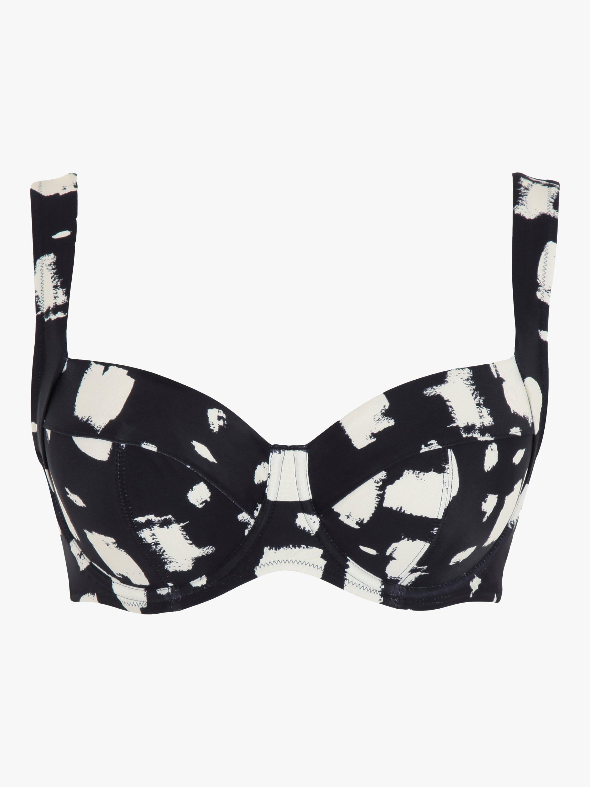 Panache Olivia Full Cup Bikini Top, Black Sand, 30JJ