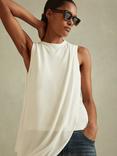 Reiss Elva Draped Vest Top