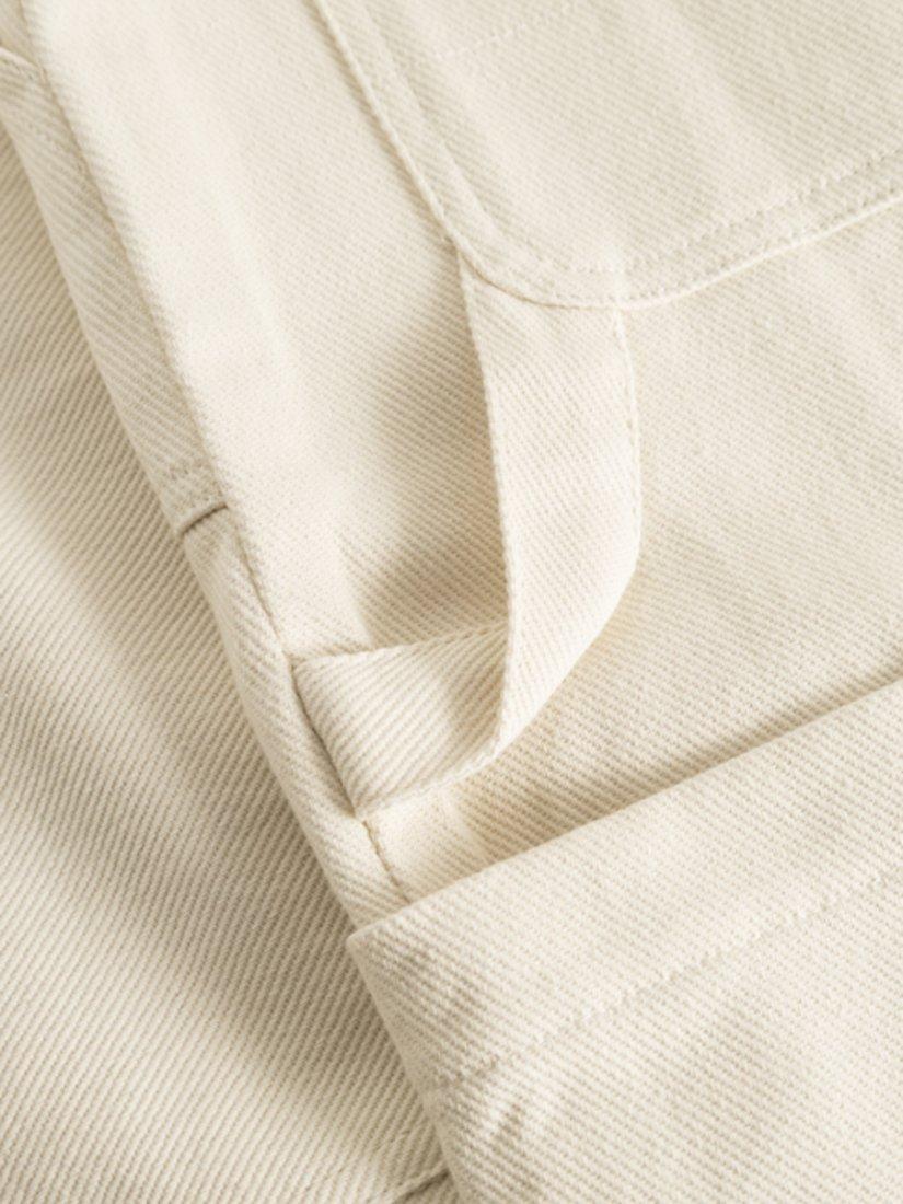 Product image 6 of 6, which shows nué notes Eduard Cargo Maxi Skirt, Cream, 12