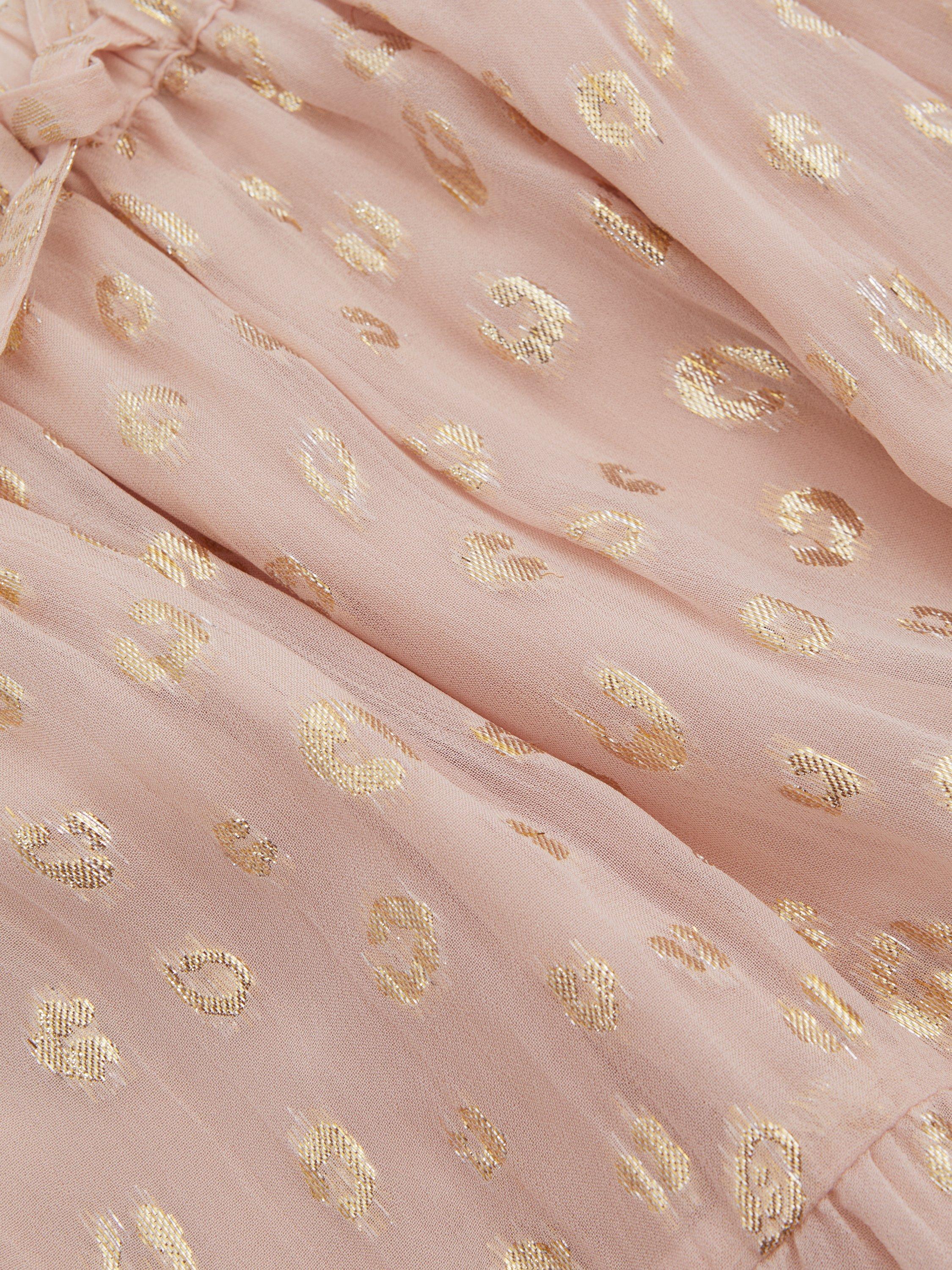 Product image 4 of 4, which shows Reiss Kids' Ellen Skirt, Pink, 4-5 years