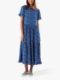 Lollys Laundry Suzie Floral Maxi Dress, Blue