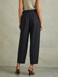 Reiss Petite Freja Belted Tailored Trousers