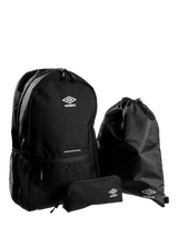 Umbro Axis Back to School Set, Black/Silver