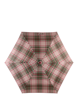 Radley Autumn Check Responsible Handbag Umbrella, Racing Green