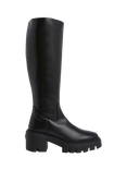 Stuart Weitzman Soho Leather Knee High Boots, Black