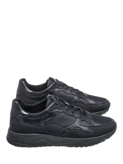 CLAE Zuma Leather Blend Trainers, Black - view 2, Black