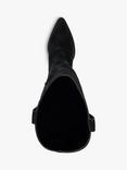 Dune London Tavern Suede Pointed Knee High Boots
