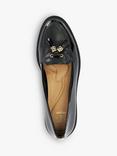 Dune London Grape Patent Tassel Loafers