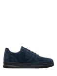 CLAE Malone Leather Trainers, Navy/Black