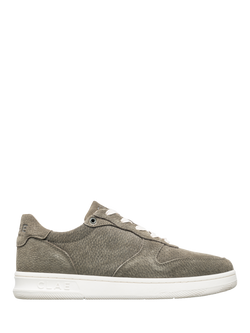 CLAE Malone Leather Trainers, Olive, Olive