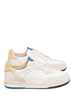 CLAE Haywood Leather Trainers, Off White - view 2, Off White