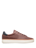 CLAE Bradley Leather Trainers, Cocoa