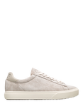 CLAE Bradley Leather Low-Top Trainers, Feather Grey