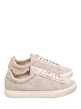 CLAE Bradley Leather Low-Top Trainers, Feather Grey