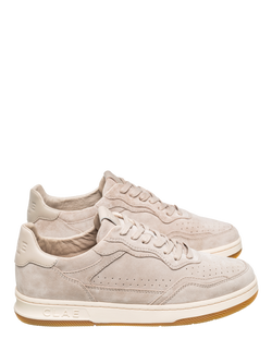 CLAE Haywood Leather Trainers, Feather Grey - view 2, Feather Grey