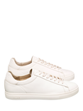 CLAE Bradley Leather Trainers, Off White