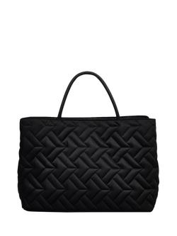Radley Holland Park Responsible Quilted Medium Zip Top Grab Bag, Black - view 2, Black
