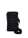 Radley Holland Park Responsible Quilted Medium Zip Around Phone Cross Body Bag, Black