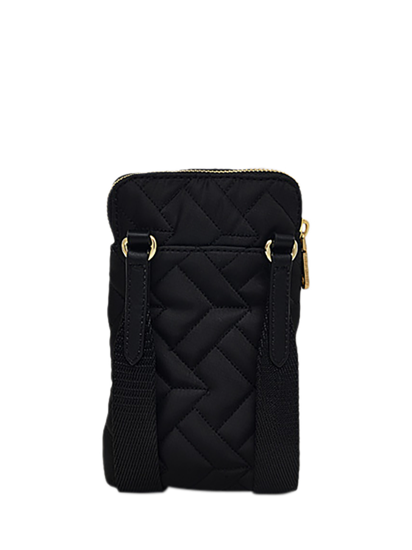 Product image 2 of 5, which shows Radley Holland Park Responsible Quilted Medium Zip Around Phone Cross Body Bag, Black
