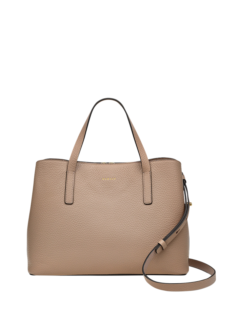 Radley Dukes Place Grained Leather Grab Bag Silt