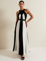 【Phase Eight】Emalise Sequin スパンコール プリーツドレス Emalise Sequin Pleat Maxi Dress | Phase Eight UK |