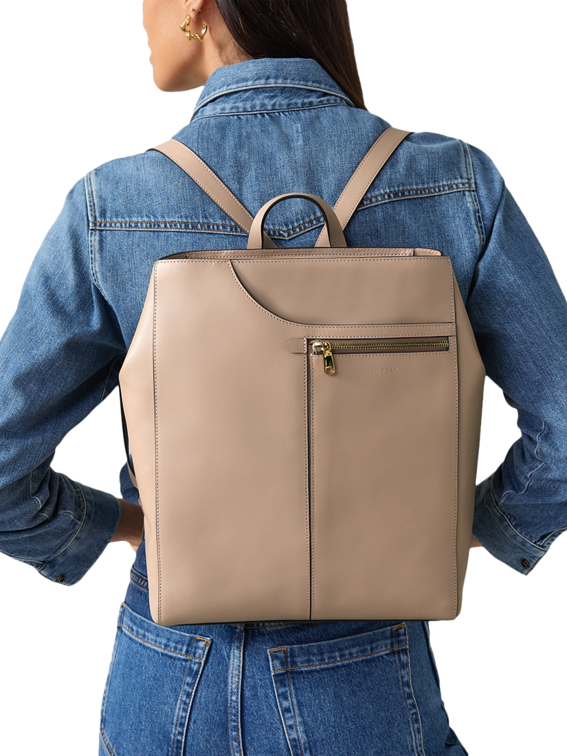 Radley Pockets Icon Medium Ziptop Backpack Silt One Size