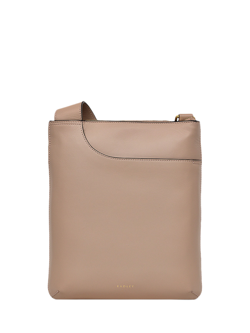 Radley Pockets Icon Leather Cross Body Bag, Silt, One Size