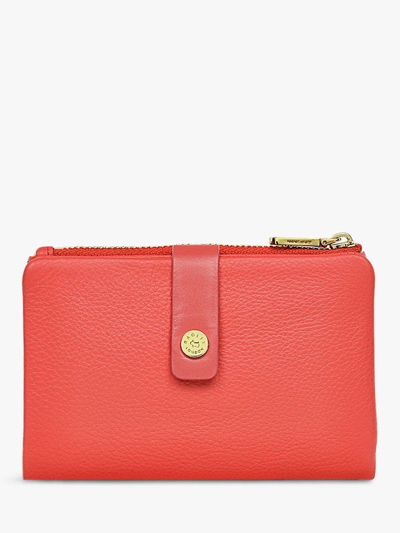 Radley Larkswood 2.0 Leather Medium Bifold Purse, Lava, One Size