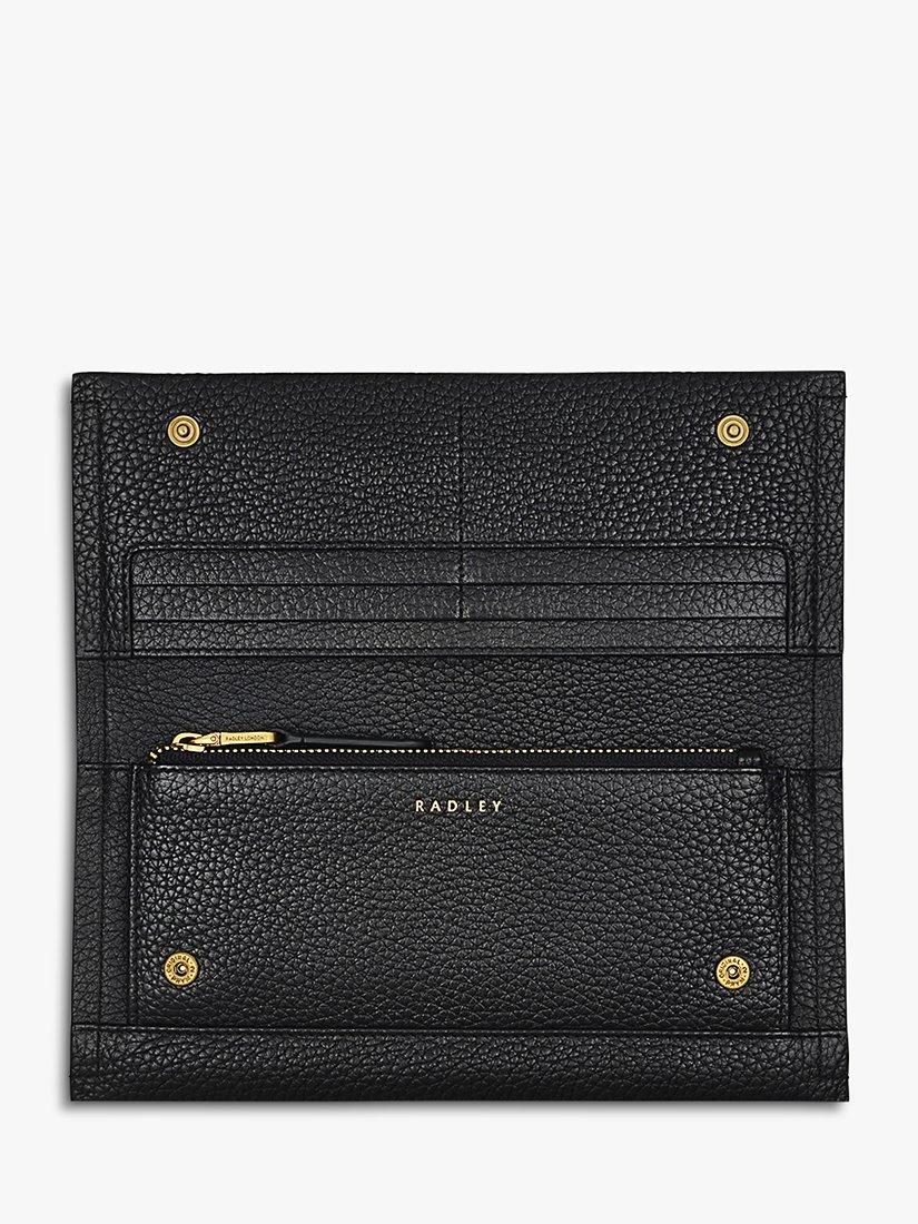 Product image 3 of 4, which shows Radley Oak Street Large Leather Purse, Black, One Size