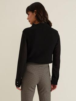 Phase Eight Ella Jumper, Black - view 2, Black