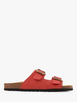 V.GAN Vegan Mango Double Buckle Sandal, Apricot