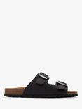 V.GAN Vegan Mango Double Buckle Sandal, Black