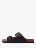 V.GAN Vegan Mango Double Buckle Sandal, Black