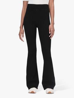 FRAME The Jetset Flared Jeans, Sheen Noir, Sheen Noir
