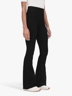 FRAME The Jetset Flared Jeans, Sheen Noir - view 2, Sheen Noir